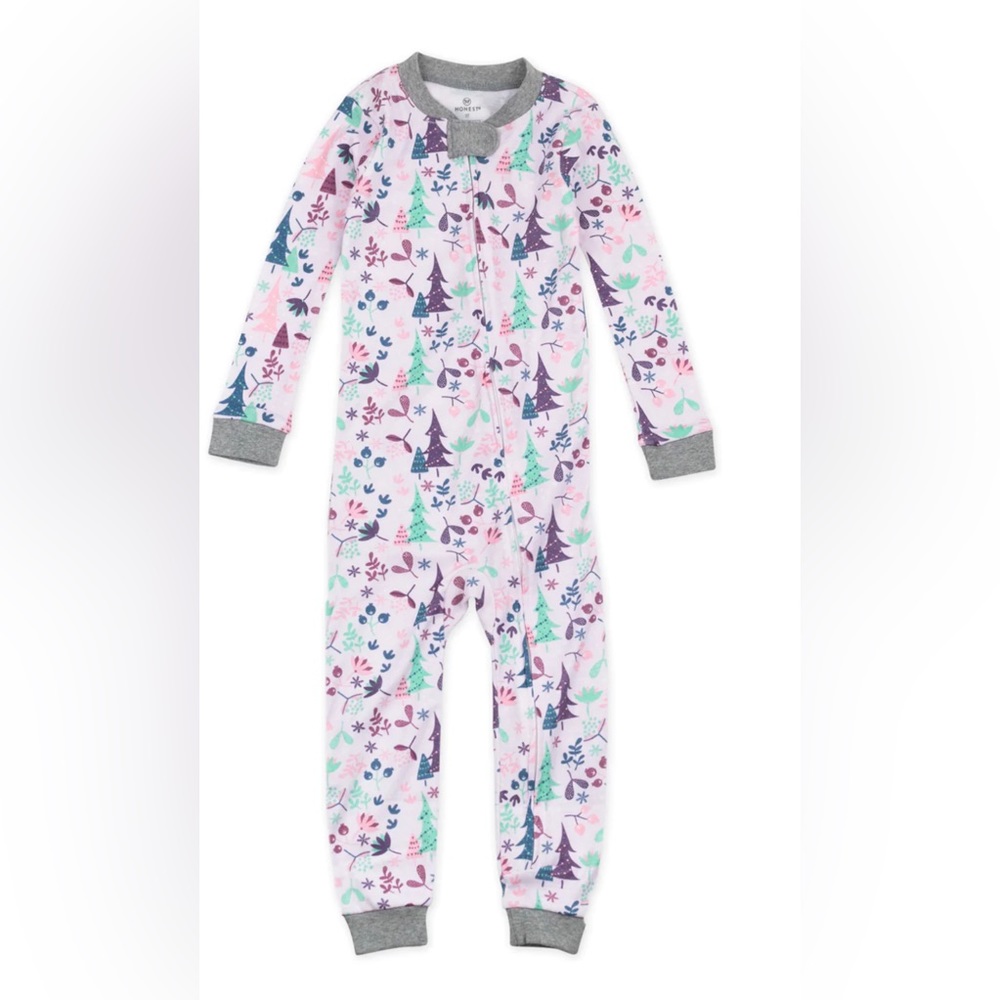 Organic cotton snug fit footless pajamas.